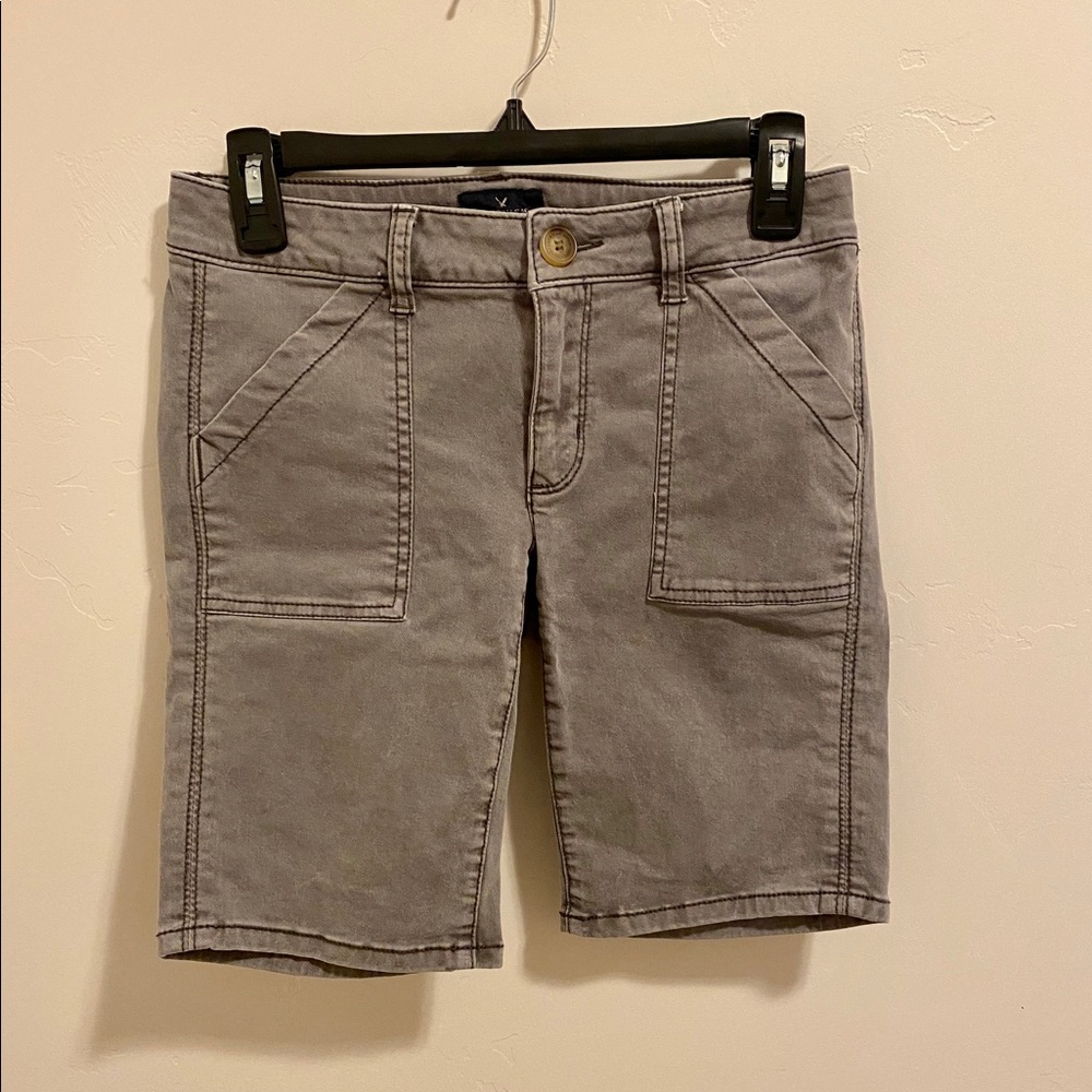 American Eagle Outfitters Olive Bermuda Short